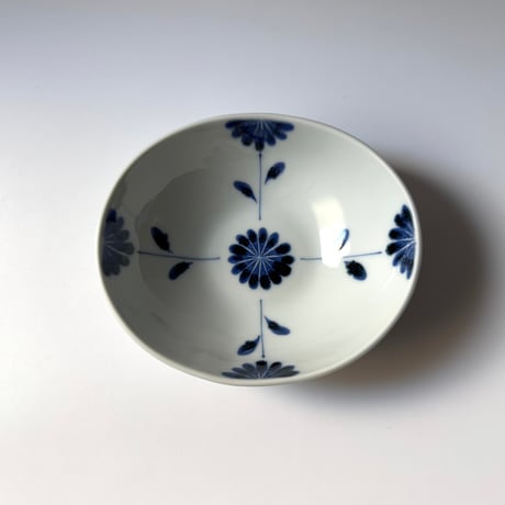 陶房遊　サラダボウル 菊つなぎ ハ