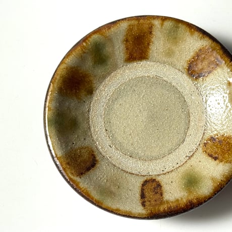 kazoo様 2枚セット　新品　やちむん　田村窯　7寸皿(蛇の目あり) 指掻き kazoo様 2枚セット 新品 やちむん 田村窯 7寸皿(蛇の目あり) 指掻き