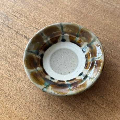 キマノ陶器　5寸皿 キ3B（直径約15cm)