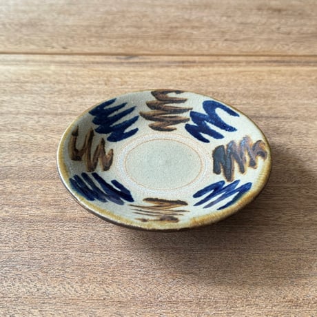 田村窯　5寸皿 タ5E(直径約15.5cm)