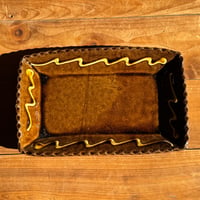 宮野 さとみ　長方皿（深め）ロ (約24×15cm)