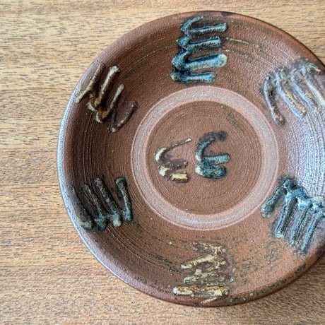 田村窯　4寸皿 タ4F (直径約13cm)