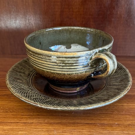 三名窯 松形恭知　スープ盌皿 6E