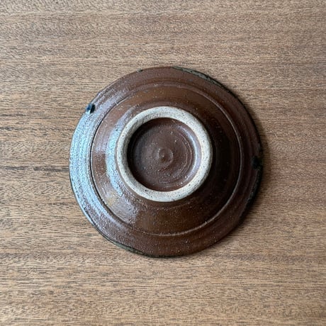 キマノ陶器　5寸皿 キ3H（直径約15cm)