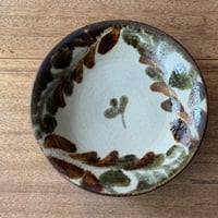 榮一工房　8寸皿  蛇の目なし エ8B（直径約24.5cm）