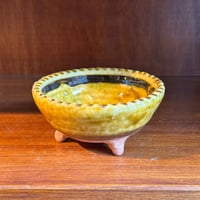 宮野 さとみ　三つ脚ボウル B (直径約9.5cm)