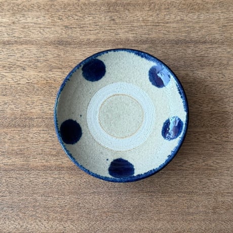 北窯 松田共司工房　4寸皿 キ4B（直径約12.5cm)