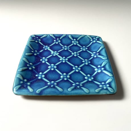 一翠窯　正方皿 小  I（H）