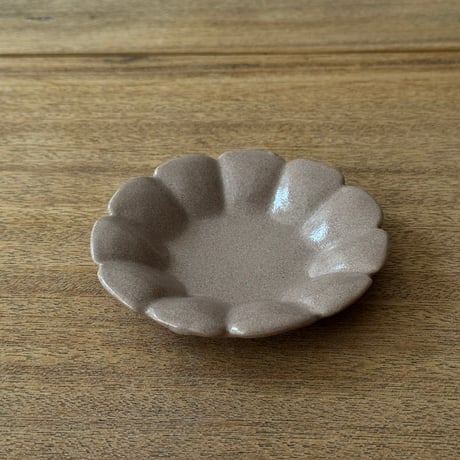 宮内太志　輪花小皿 M13B（直径約12cm)