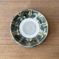 キマノ陶器　６寸洋皿 キ19F（直径約18.5cm)