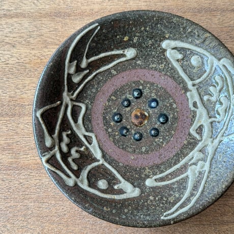 田村窯　5寸皿 タ5J(直径約15.5cm)