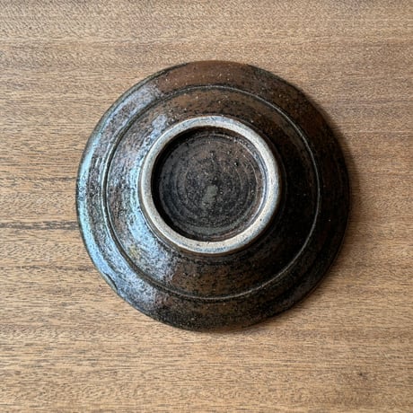 キマノ陶器　6寸皿 キ4F（直径約18cm)