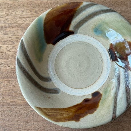 北窯 宮城工房　6寸皿 ミ6A（直径約18.5cm)