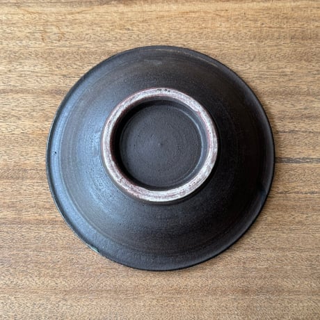 榮一工房　7寸皿 エ7E（直径約22cm）
