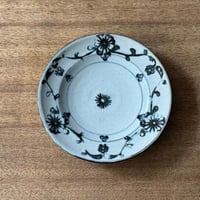 陶彩窯　5寸皿 と7B（直径約15cm)