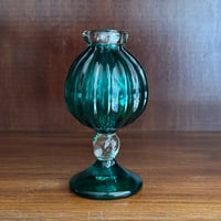 吹工房 村上恭一　野の花入れ(浅葱） M86