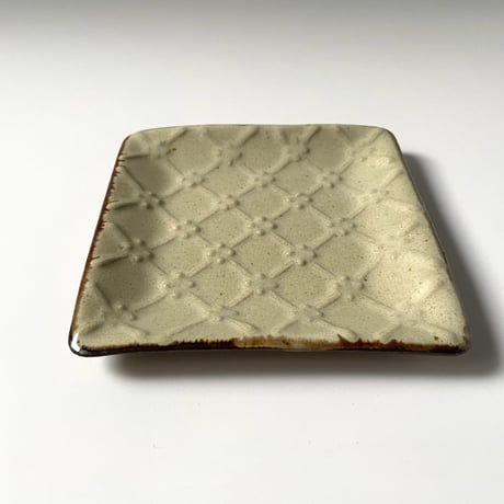 一翠窯　正方皿 小  C