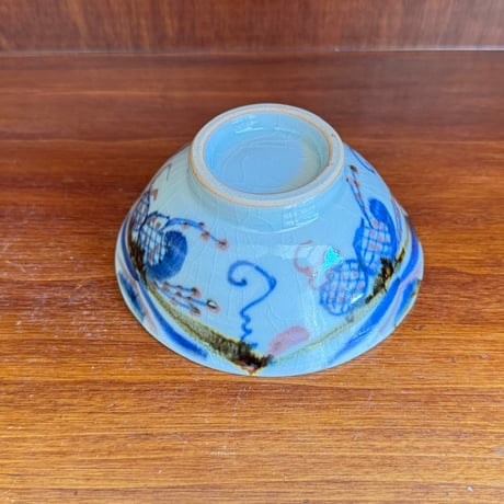 皐月窯　茶碗(小) ざくろ さ19C