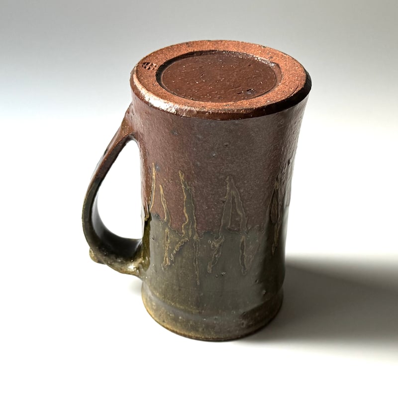 三名窯　松形恭知 三名窯【宮崎】松形恭知 飴釉8寸リム皿C – UTSUWA HIYORI