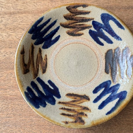田村窯　5寸皿 タ5E(直径約15.5cm)
