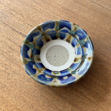 キマノ陶器　5寸皿 キ3A（直径約15cm)