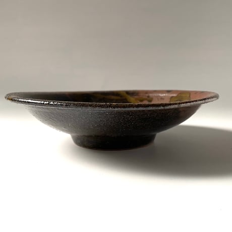 野はら屋 佐々木かおり　7寸皿 蛇の目無し ヲ