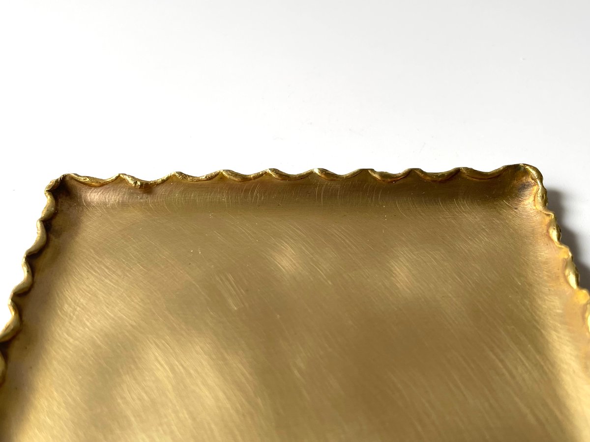 トルコ 真鍮皿 D 真鍮の丸皿/S 菓子皿 お香立て minimal plate <circle-S