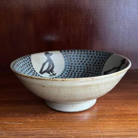 皐月窯　ボールL  さ25（直径約18cm)