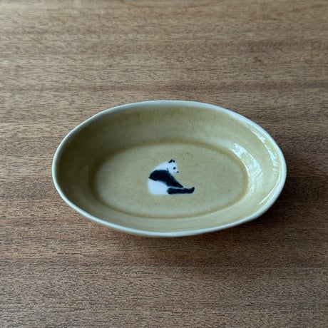 イロリ工房　オーバル皿 イ7B（約13×9cm)