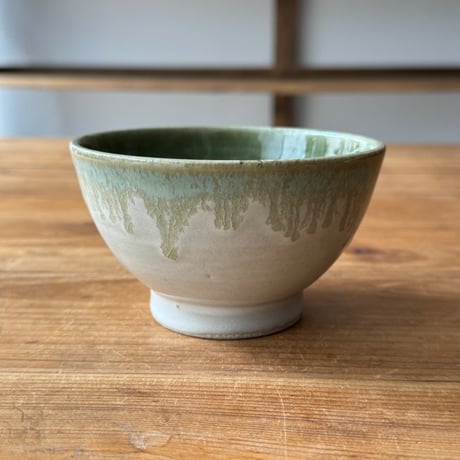 村澤陶苑　青銅釉飯碗 C