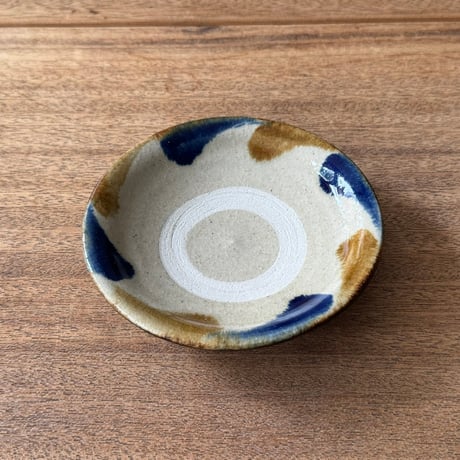 北窯 松田共司工房　4.5寸皿 キ4.5C（直径約14.5cm)
