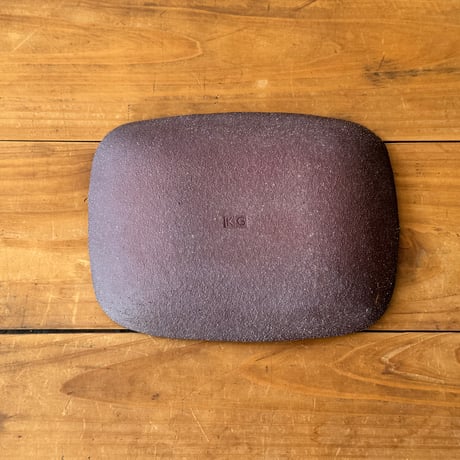紀窯　中川紀夫　長方鉢(小）（約16.5×12.5cm) B