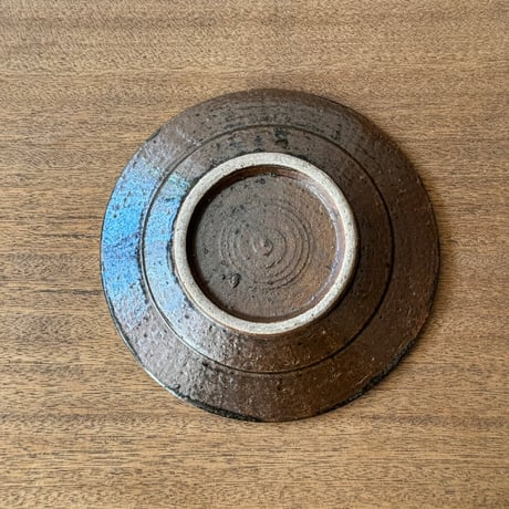 キマノ陶器　６寸洋皿 キ19F（直径約18.5cm)