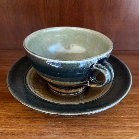 三名窯 松形恭知　スープ盌皿 6D