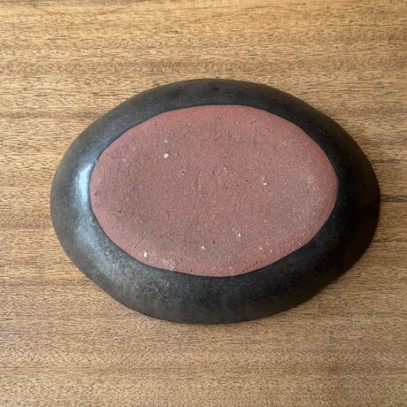 田部井勇太　タタラ皿 3くC（約24.5×19cm)