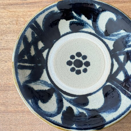 田村窯　8寸皿 タ8B (直径約25cm)