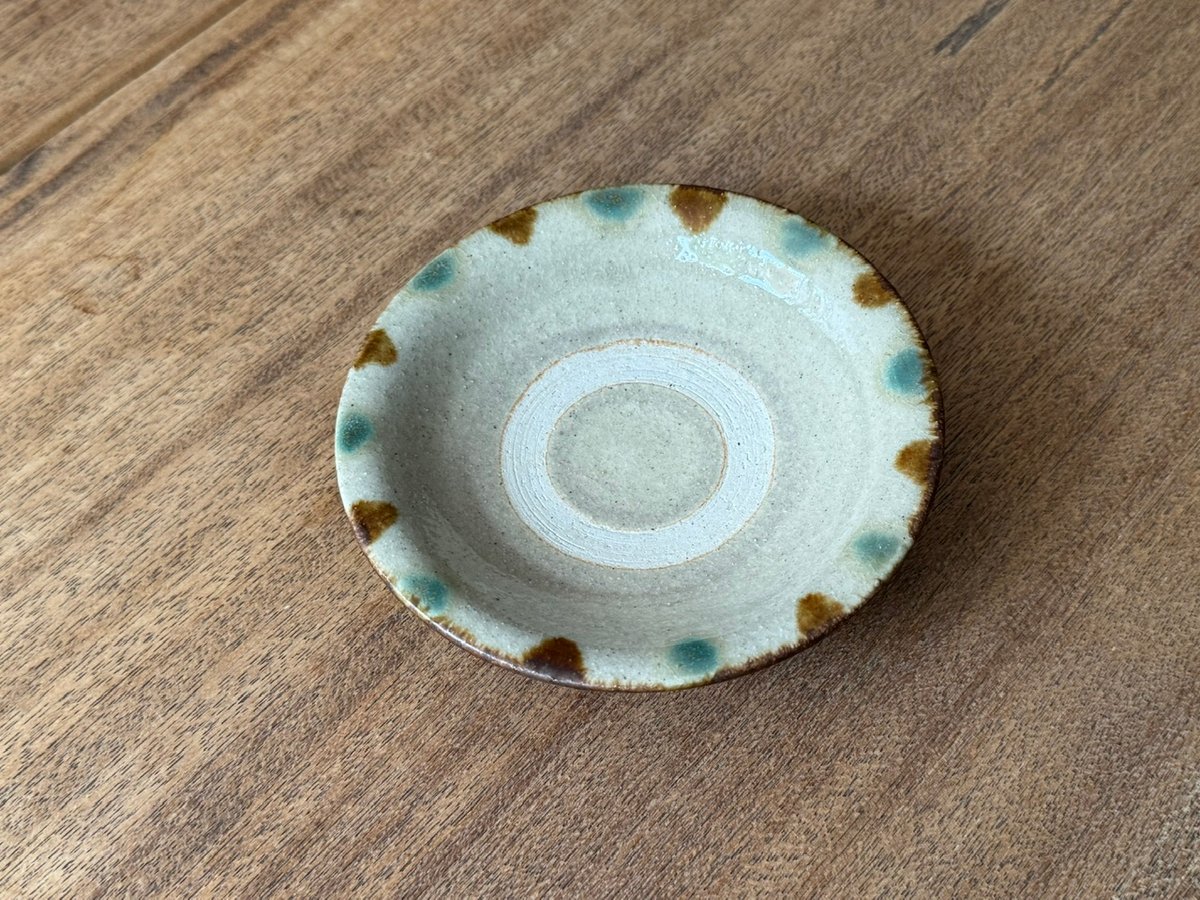 北窯 松田共司工房 4.5寸皿 キ4.5A（直径約14cm) | kogeiseikatsu.