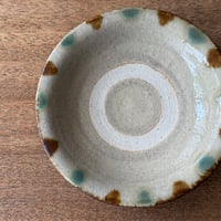 北窯 松田共司工房　4.5寸皿 キ4.5A（直径約14cm)