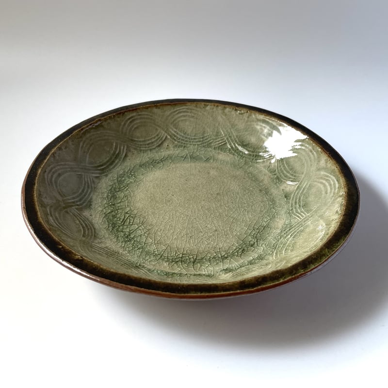 中嶋窯 6.5寸灰釉押紋鉢 B | kogeiseikatsu.shop 中嶋窯 6.5寸灰釉押紋鉢 B | kogeiseikatsu.shop