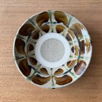 キマノ陶器　8寸皿 キ6F（直径約24cm)