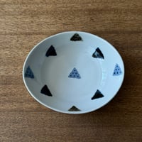 イロリ工房　楕円鉢 イ5A（約14.5×12cm)