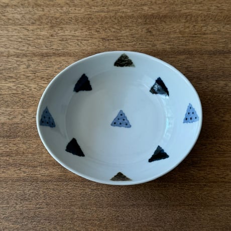 イロリ工房　楕円鉢 イ5A（約14.5×12cm)