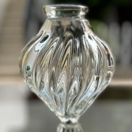 吹工房 村上恭一　玉足モール花器 M95