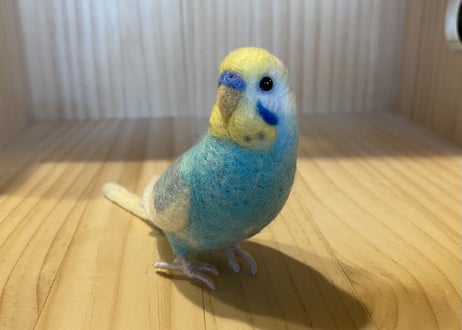 お客様専用約1/2サイズセキセイインコ2体