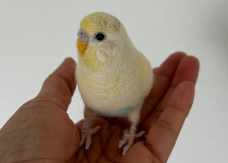 お客様専用約1/2サイズセキセイインコ×2