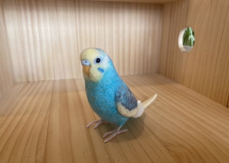 お客様専用約1/2サイズセキセイインコ３体