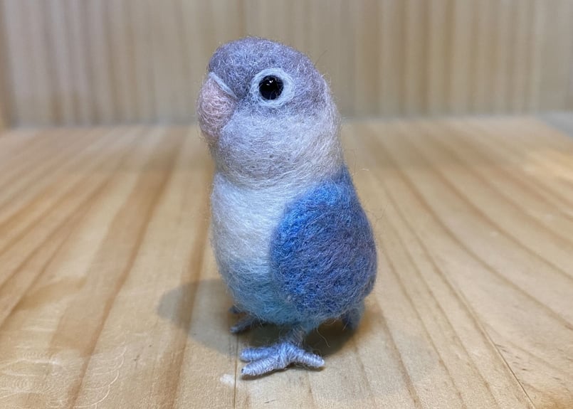 お客様専用ガラスドームコザクラ&ボタンインコちゃん | TinyBooBoo