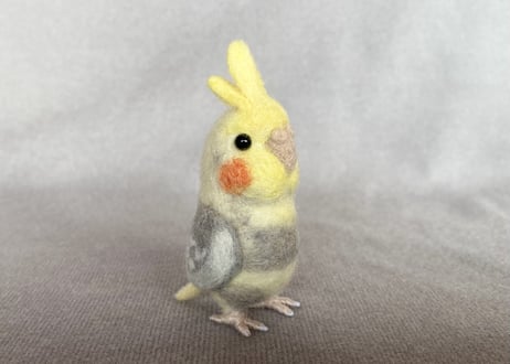 お客様専用約1/2サイズ＆ガラスドームオカメインコ