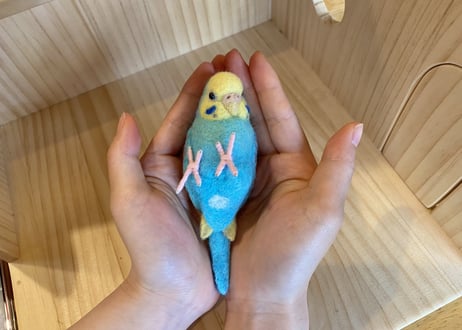 お客様専用約1/2サイズセキセイインコ