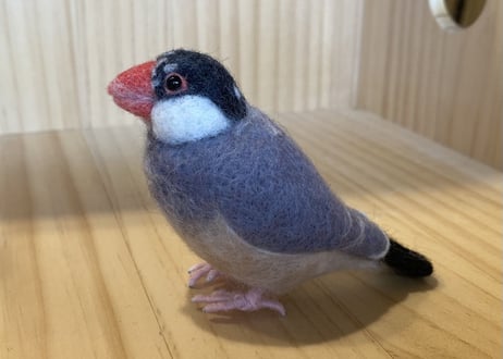 お客様専用約1/2サイズ桜文鳥